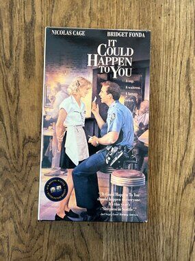 It Could Happen To You 1994 Movie VHS Comedy Nicolas Cage Bridget Fonda